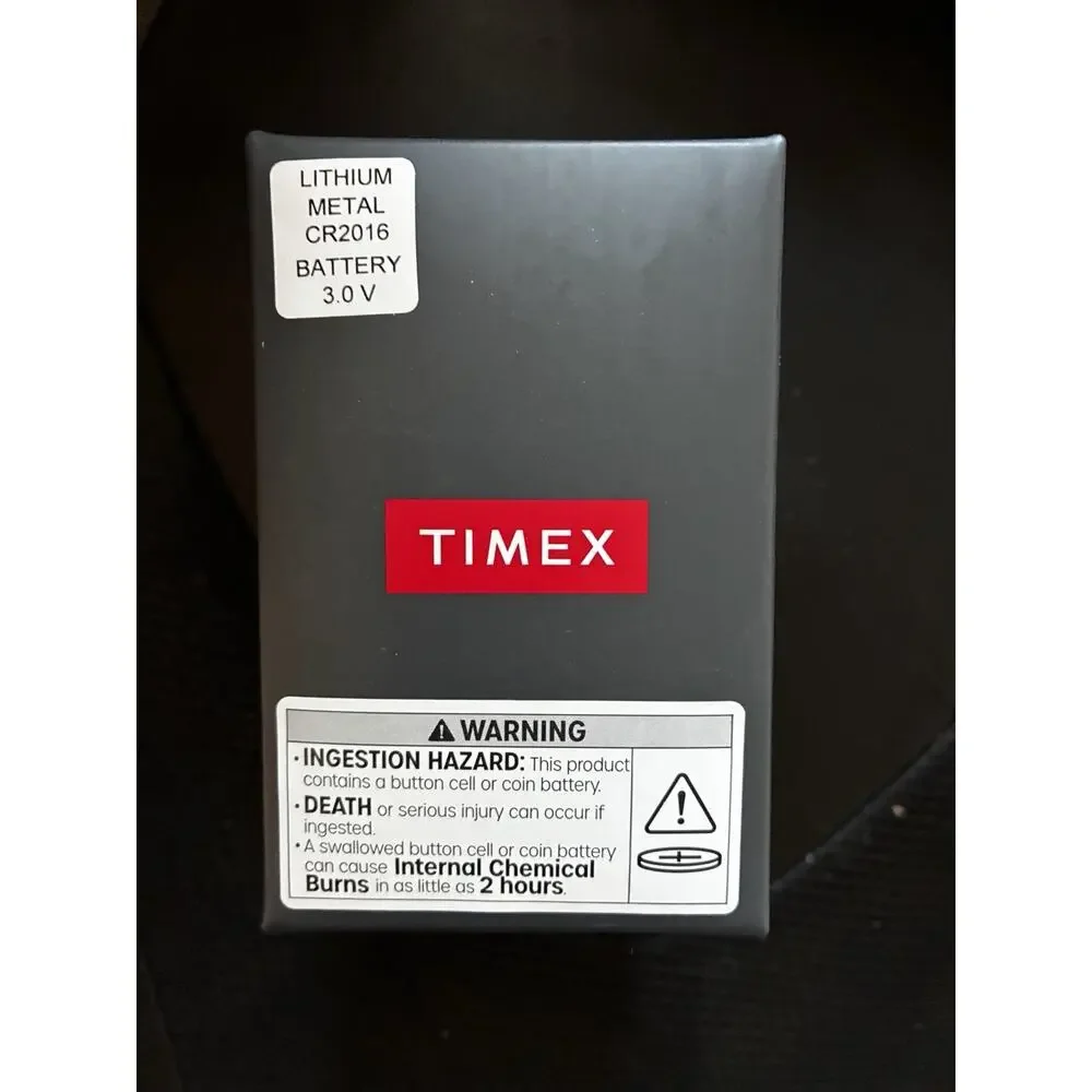 New Timex Expedition Scout 40mm Men’s Watch TW4B125009J Black Dial Leather Strap